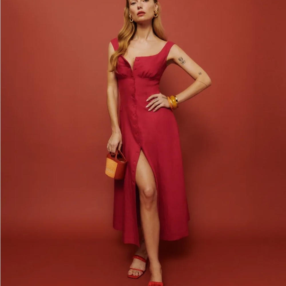 Reformation Louisa Dress Sz 0